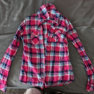 Plaid Aeropostale button up